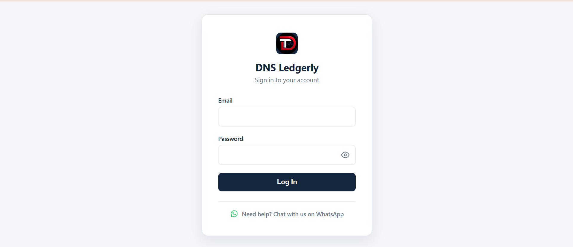 DNS Ledgerly - Invoicing Tool screenshot 1, built by DevNovaTech Nairobi Kenya